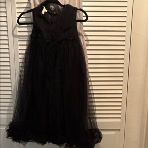 Hot & Delicious Black Formal Kids Dress